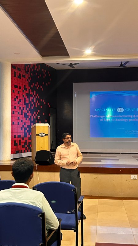 Technical talk by Mr. Shyam Prasad Mudraje. - Image 2