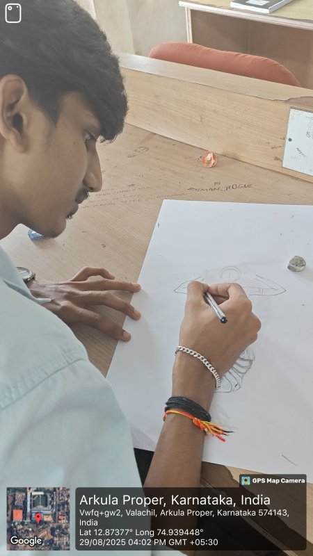 Colour and Contour Challenge – Sketching