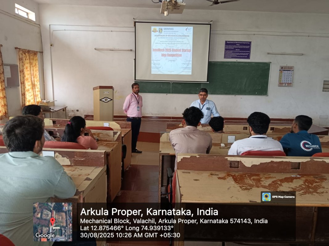 Inno-mech 2025: Student Start up idea competition