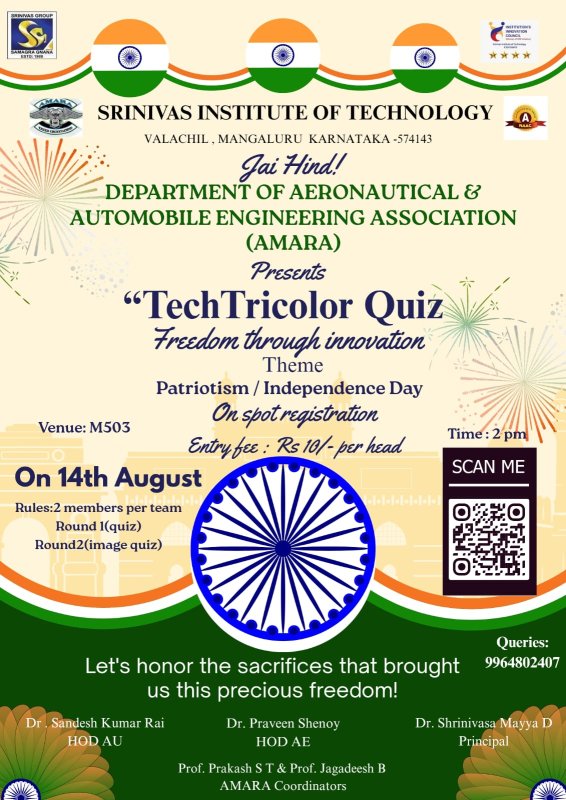 TechTricolor Quiz – Freedom through Innovation