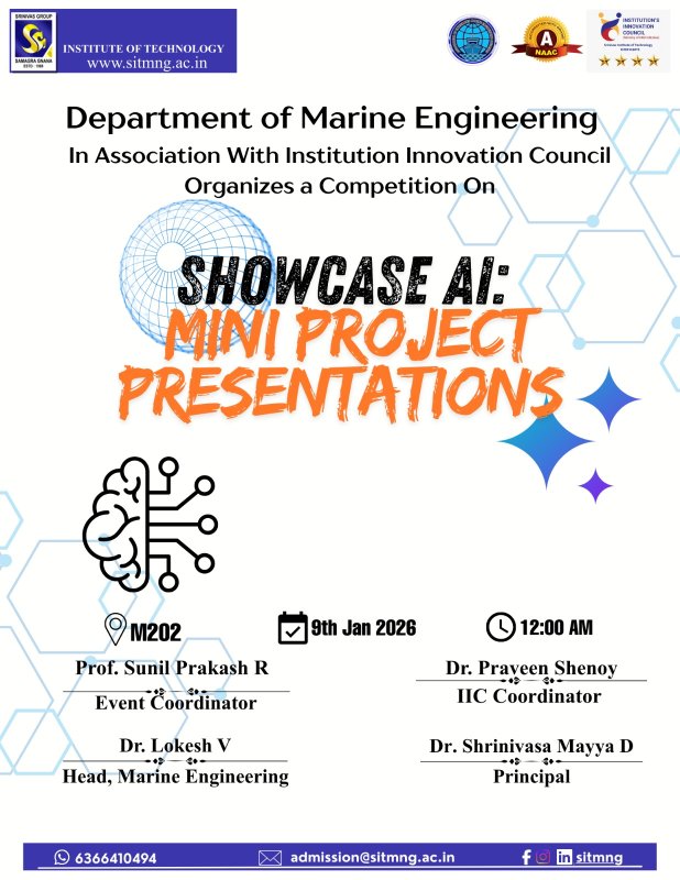 Showcase AI: Mini Project Presentations