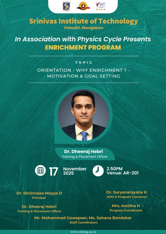 ENRICHMENT PROGRAM - SESSION 3