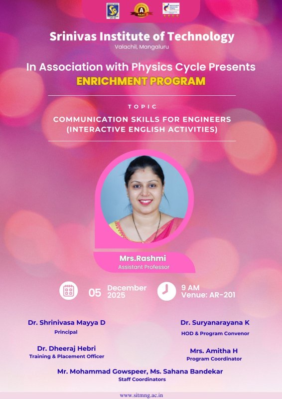 COMMUNICATION SKILLS FOR ENGINEERS