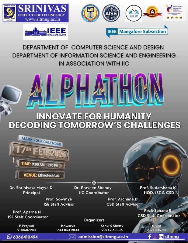 ALPHATHON – Innovate for Humanity: Decoding Tomorrow’s Challenges. - Image 5