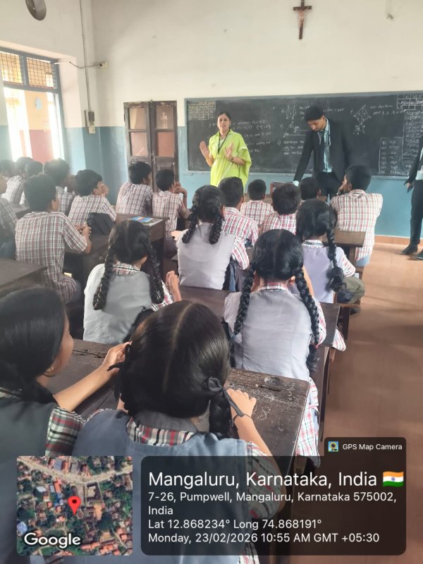 Outreach programme at Capitanio High School, Mangalore. - Image 2