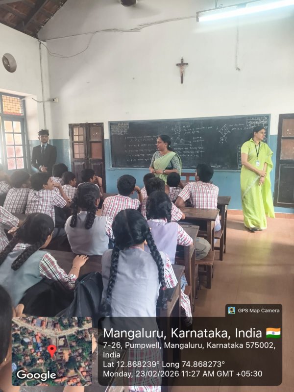 Outreach programme at Capitanio High School, Mangalore. - Image 3