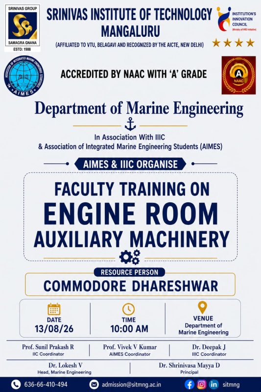 Faculty Training on Engine Room Auxiliary Machinery - Image 4