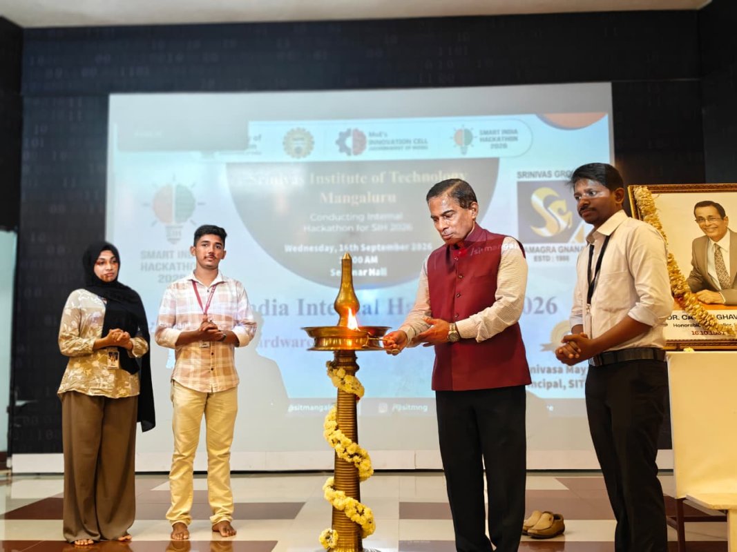 Srinivas Institute of Technology Inaugurates Smart India Internal Hackathon 2026